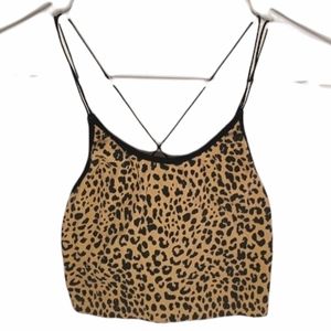 No Boundries Cheetah Crop Top